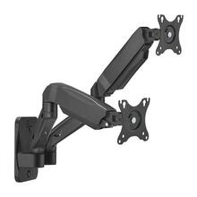 Kahe monitori hoidik Hismart HS083205, 17-32 tolli, kuni 9 kg, must