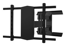 Topelt seinakinnitus B-Tech BT8227/B, 75 tolli, kuni 50 kg, must