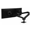 Kahe monitori hoidik Ergotron LX Pro, 27 tolli, must