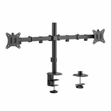 Kahe monitori lauakinnitus Maclean MC-754N, 17-32 tolli, kuni 18 kg
