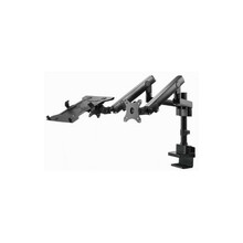 Kolme monitori hoidik Gembird MA-DA3-03, 17-27 tolli, kuni 6 kg, must