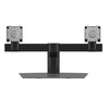 Kahe monitori alus Dell MDS19, 19-27 tolli, kuni 6 kg, must