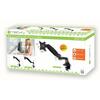 Monitorihoidik Techly ICA-LCD 111-BK, 15-27 tolli, kuni 8 kg, must
