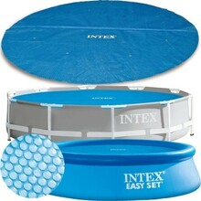 Basseinikate Intex Solar, 457 cm, sinine