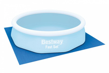 Basseini alusmatt Bestway Flowclear, 335 x 335 cm