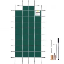 Basseinikate Vevor, 5.5 x 11 m, roheline