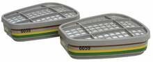 Gaas- ja aurufilter 3M 6059 ABEK1, 2 tk, hall