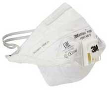 Respiraator klapiga 3M 9162E FFP2, 15 tk