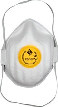 Respiraator-klappmask Vorel CDC3V FFP1, 5 tk
