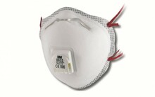 Respiraator klapiga 3M 8833 FFP3, 10 tk