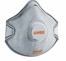 Respiraator ventiiliga Uvex Silv-Air Classic 2220 FFP2, valge