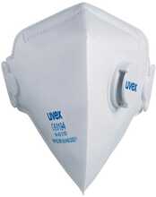 Respiraator klapiga Uvex Silv-Air Classic 3110 FFP1, valge, 3 tk