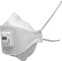 Respiraator ventiiliga 3M 9322+ FFP2, 10 tk