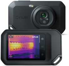 Termokaamera Flir One C8, must, 320 x 240 pikslit, sisseehitatud LCD-ekraan
