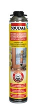 Paigaldusvaht Soudal Yellow Gunfoam Winter, 750 ml
