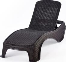 Lamamistool Keter Atlantic, 197 x 74 x 36 cm, pruun