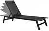 Lamamistool Mirpol Lord 60, must, 192 x 60 x 31 cm