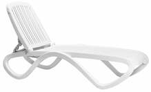 Lamamistool Nardi Tropico Bianco, valge, 194.5 x 69 x 91 cm