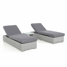 Lamamistoolide komplekt Home4you Ascot 3 Piece, hall