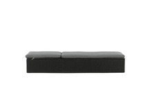Lamamistool Venture Design Quad, 60,5 x 198 cm, must