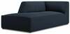 Diivan Micadoni Home Ruby Structured Fabric Chaise Longue, 181 x 93 x 69 cm, tumesinine, vasak