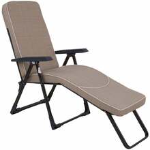 Lamamistool Patio Modena H024-04PB, 142 x 59 x 105 cm, antratsiit/beež