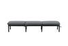 Lamamistool Venture Design Bilbao, 198 x 59 cm, must