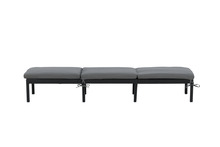 Lamamistool Venture Design Bilbao, 198 x 59 cm, must