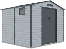Aiakuur Montreal 9x8, helehall, 259 x 277 x 219 cm