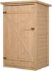 Aiamajake Outsunny puidust, 75 x 56 x 115 cm