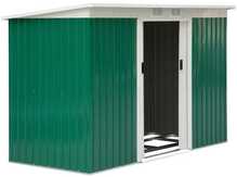 Aiamaja Outsunny metallist, 280 x 130 x 172 cm, tume roheline