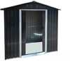 Metallist aiamaja, 3,82 m2, 196 x 195 x 204 cm, antratsiit