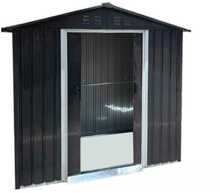 Metallist aiamaja, 3,82 m2, 196 x 195 x 204 cm, antratsiit