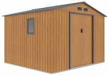 Aiakuur Hudson 9x8, Oak Grey, 255 x 277 x 202 cm