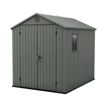 Aiakuur Keter Darwin 6x8, 29210355740, 190 x 244 x 221 cm, roheline