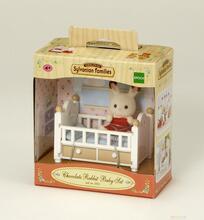 Sylvanian Families, beebi jänkupoeg voodiga