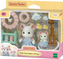 Kujukeste komplekt Sylvanian Families Bath Time Bubble Siblings, 5805