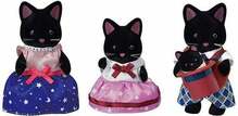 Sylvanian Families, musta kassi pere, 5530