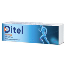 Ditel 2 prots. geel, 50 g