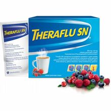 Theraflu SN suukaudse lahuse pulber, 500 mg/30 mg, N10