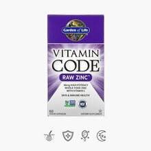 Garden of Life Vitamin Code RAW Zinc, 60 vegkapslit