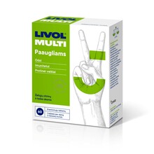 Livol Multi noortele, 60 närimistabletti