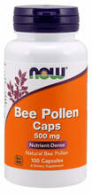 NOW Foods mesilaste õietolm, 500 mg, 100 kapslit