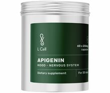 L Cell apigeniin, 250 mg, 60 kapslit