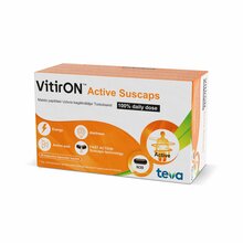 Vitiron Active Suscaps 100 proc. daily dose, 30 kapslit