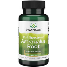 Swanson astragaluse juur 470 mg, 100 kapslit