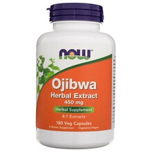 Now Foods Ojibwa ürdiekstrakt 450 mg, 180 kapslit