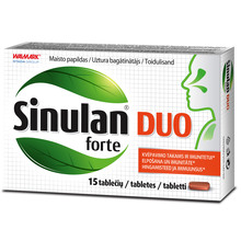 Sinulan Duo Forte, 15 tabletti