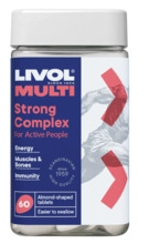 Livol Multi Strong Complex toidulisand, 60 tabletti