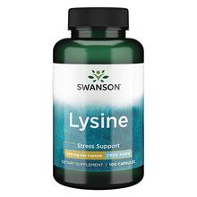 Swanson L-lüsiin 500 mg, 100 kapslit